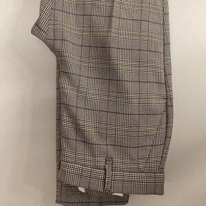 Bershka Patterned Trousers Woman
